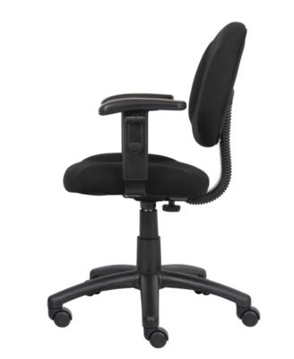 Deluxe Posture Chair W/ Adjustable Arms