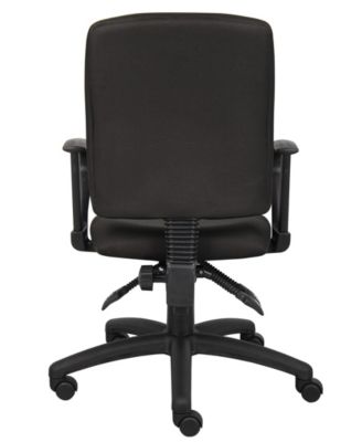 Boss Office Products Multi-Function Fabric Task Chair W/Loop Arms - Macy's