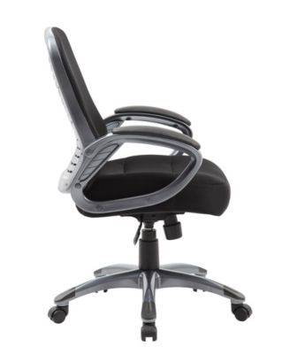 Ribbed High Back Mesh Chair