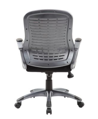 Ribbed High Back Mesh Chair