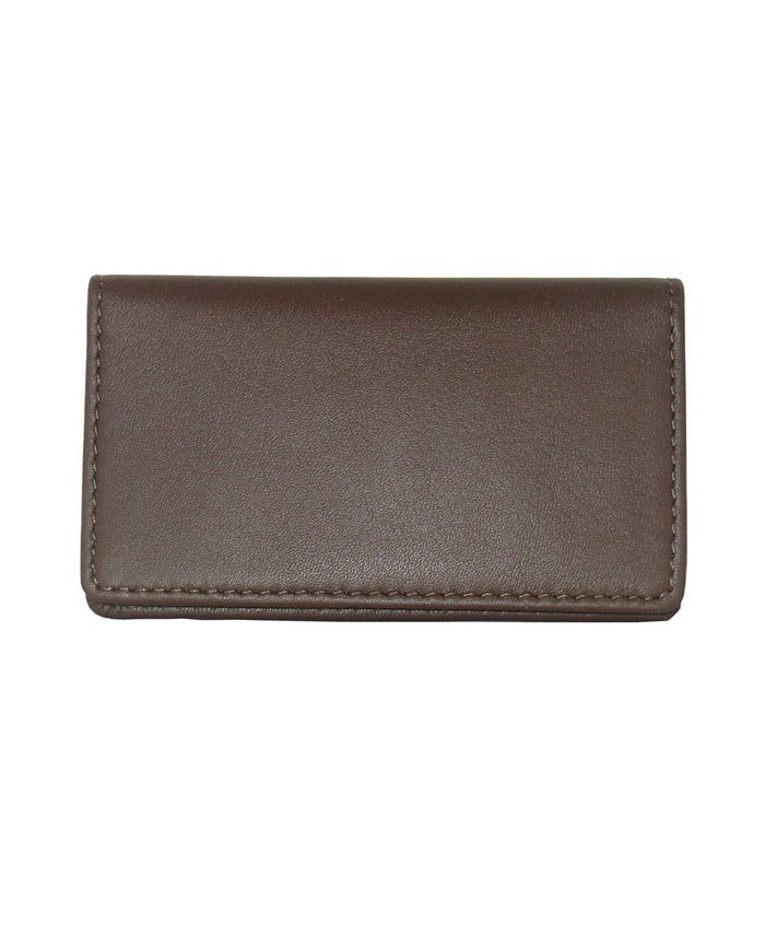ROYCE New York Royce Slim Business Card Case in Genuine Leather Macy's