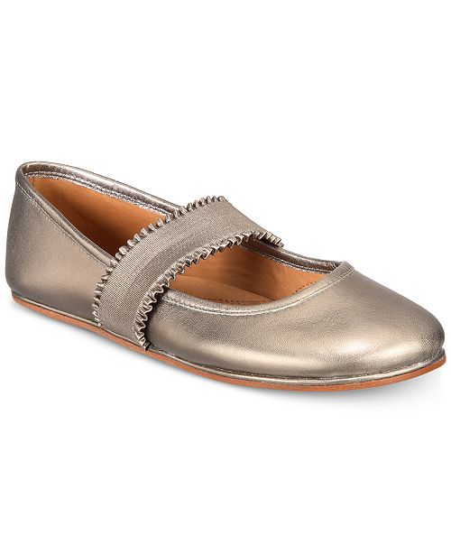 gentle souls leopard flats