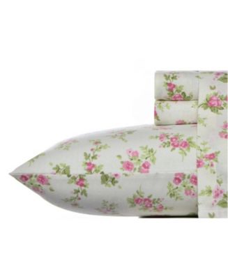 Laura Ashley Cotton Flannel Sheet Sets - Macy's