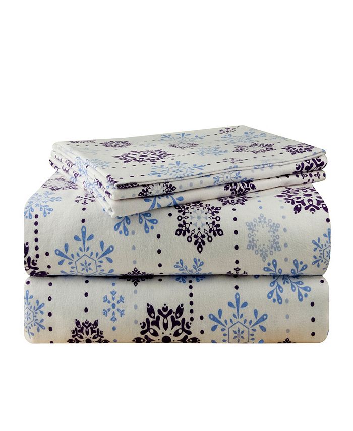 Pointehaven Luxury Weight Flannel Sheet Set, King Macy's
