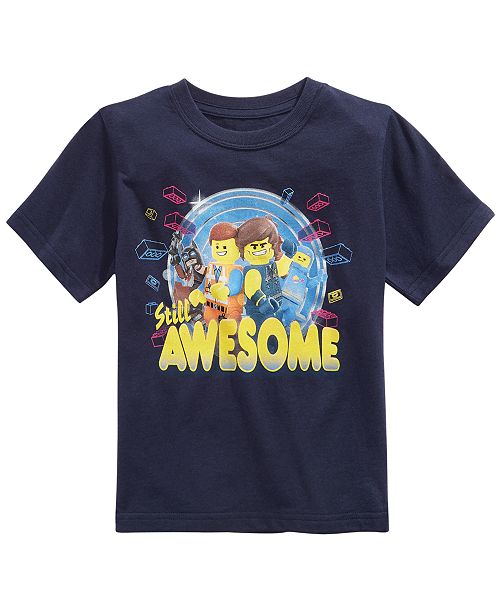 Dc Comics Lego Little Boys Lego Movie 2 Graphic Cotton T Shirt Reviews Shirts Tops Kids Macy S