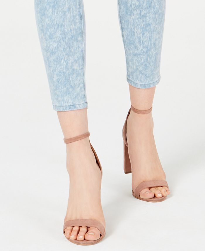 Hudson Jeans Women's Nico Ripped Super Skinny Ankle Jeans Blue Size 27