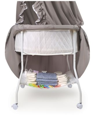 empress round baby bassinet