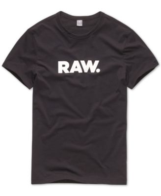 Men's Holorn RAW Graphic Logo Crewneck T-Shirt