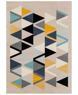 Livabliss - City CIT-2349 Mustard 3'11" x 5'7" Area Rug