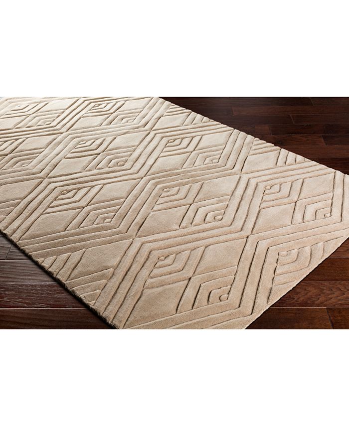 Surya Etching ETC5000 Taupe 5' x 8' Area Rug & Reviews Rugs Macy's