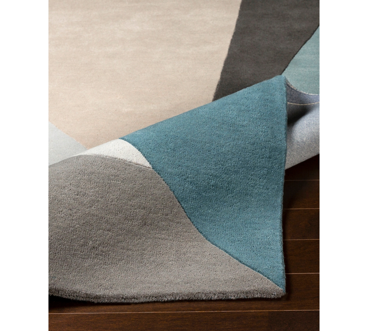 Livabliss Forum Fm-7223Area Rug - Teal