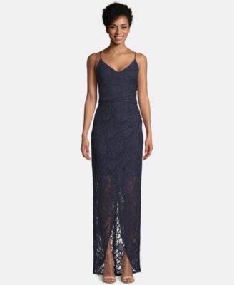 Betsy & Adam - Lace Tulip Wrap Gown