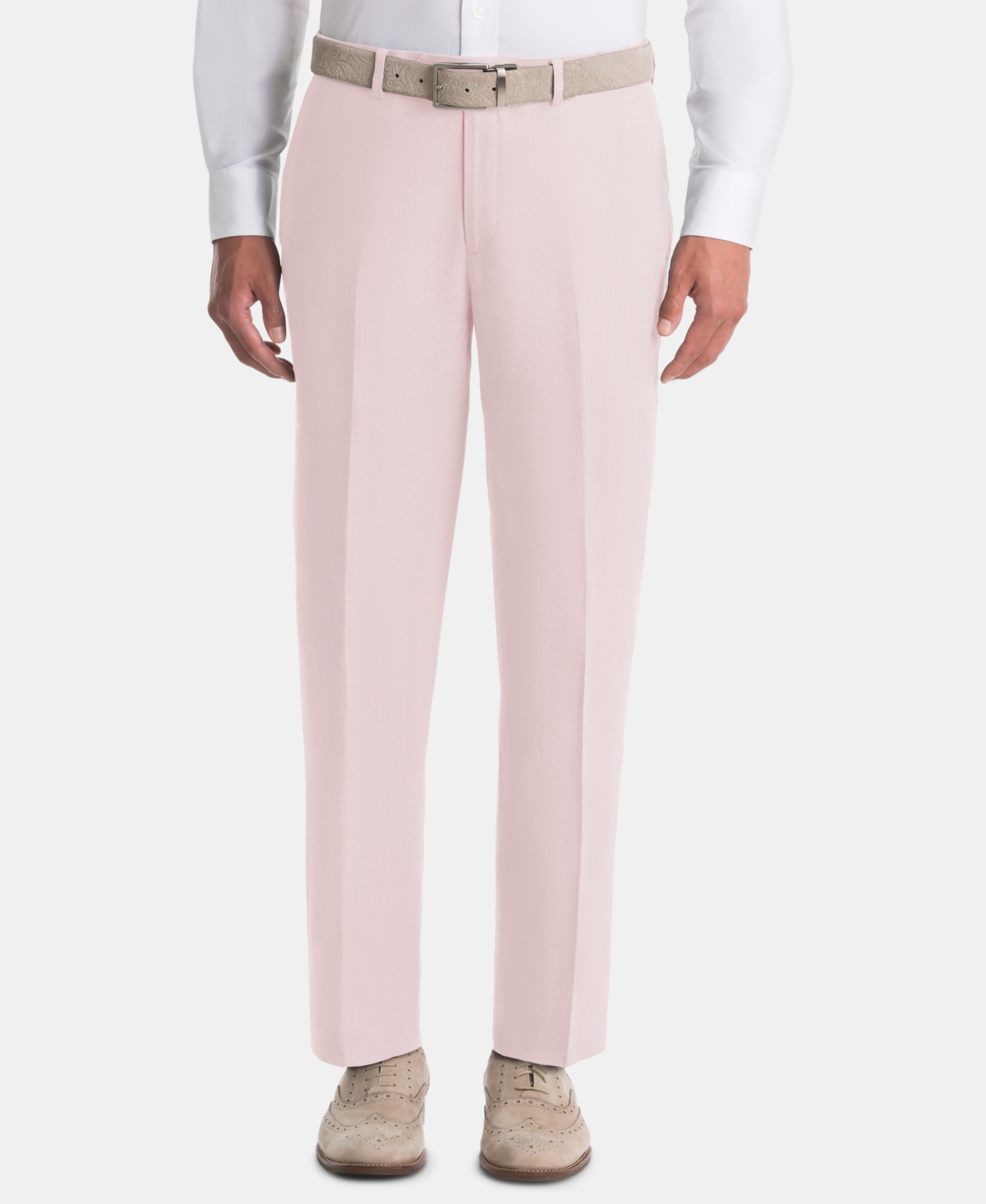 Lauren Ralph Lauren Men's Ultraflex Classic-fit Linen Pants In Pink