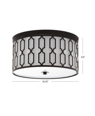 Link 3-Light Metal Led Flush Mount