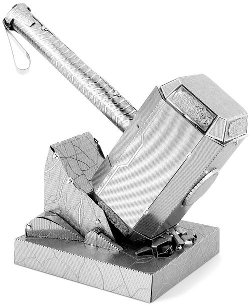 Fascinations Metal Earth 3d Metal Model Kit Marvel Avengers Mjolnir Thor S Hammer Reviews Kids Macy S