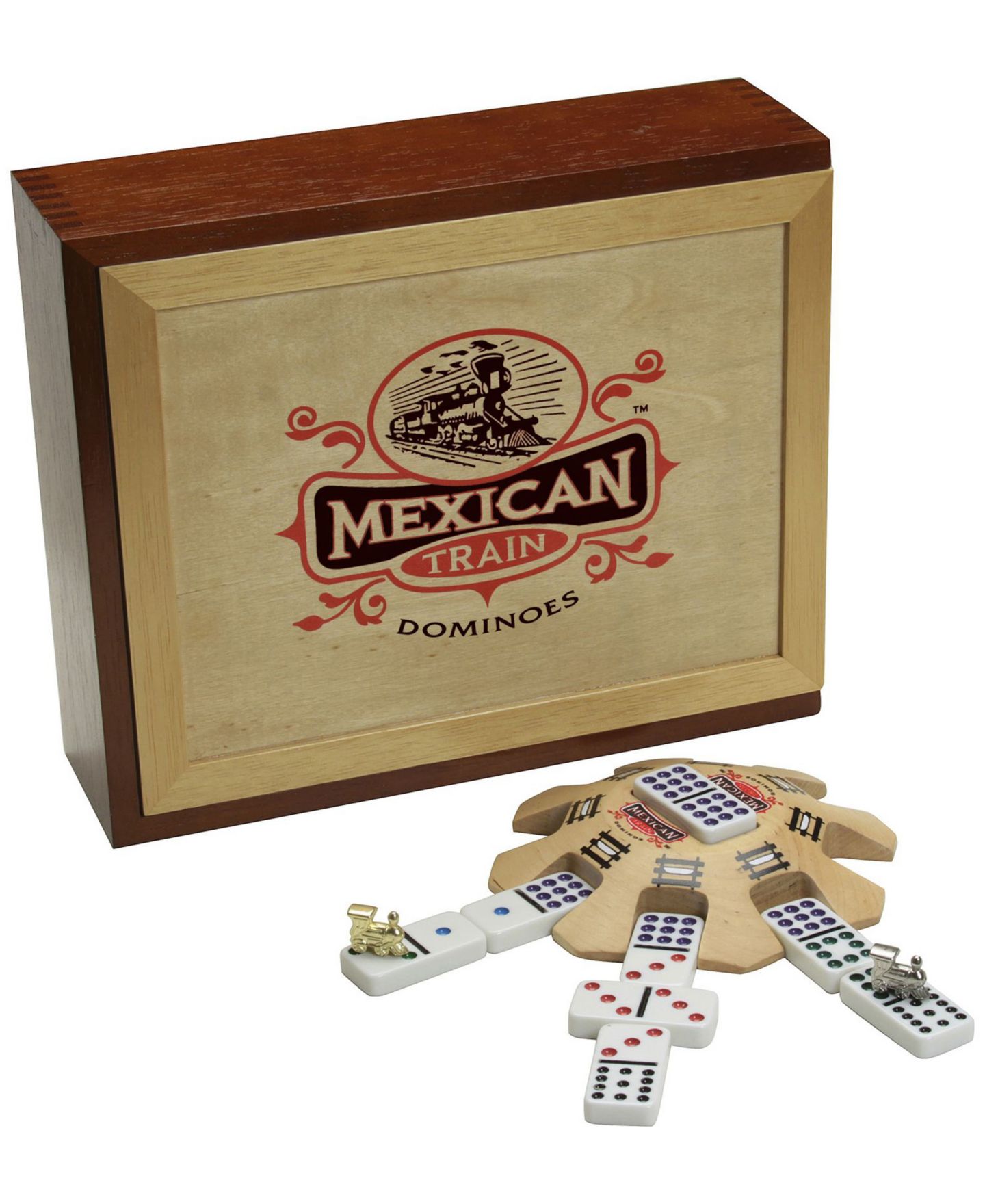 Детская игрушка Front Porch Classics Mexican Train Dominoes — фото 2
