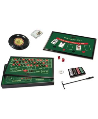 Ensemble De Casino Cardinal Classics – Craps, Blackjack, Poker – Boîte Ouverte Mais Neuve !