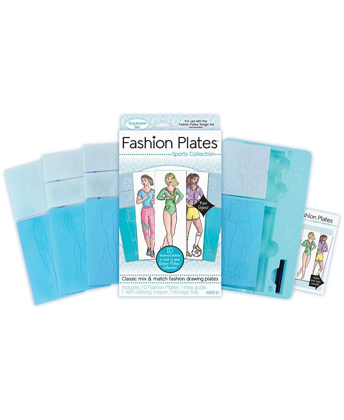 Fashion Plates Sports Collection Expansion Set Macy's