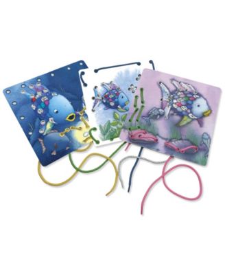 MindWare The Rainbow Fish - Lacing Cards