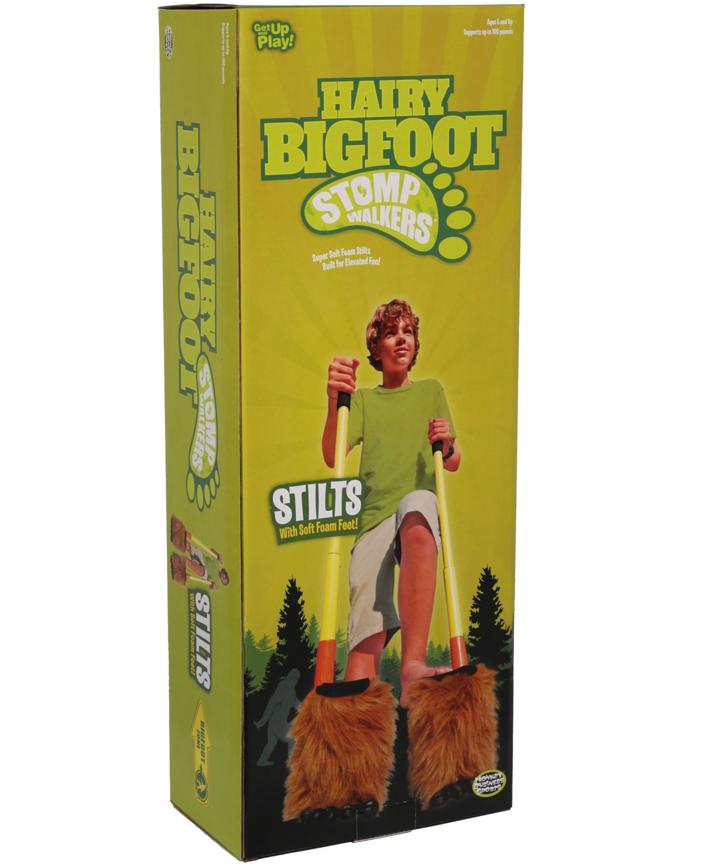 Детские игрушки Monkey Business Sports Hairy Bigfoot Stomp Walkers Stilts — фото 1