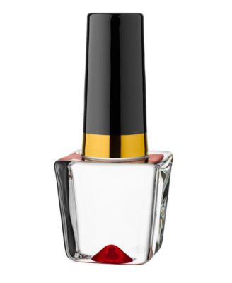 Kosta Boda - Art Glass, Red Nail Polish Bottle