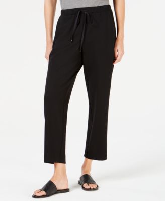 Eileen Fisher - Slouchy Drawstring Ankle Pants