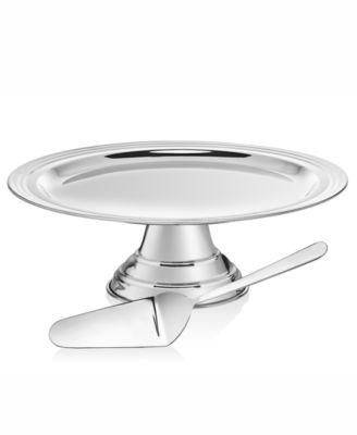 Revere Footed Cake Plate with Server
