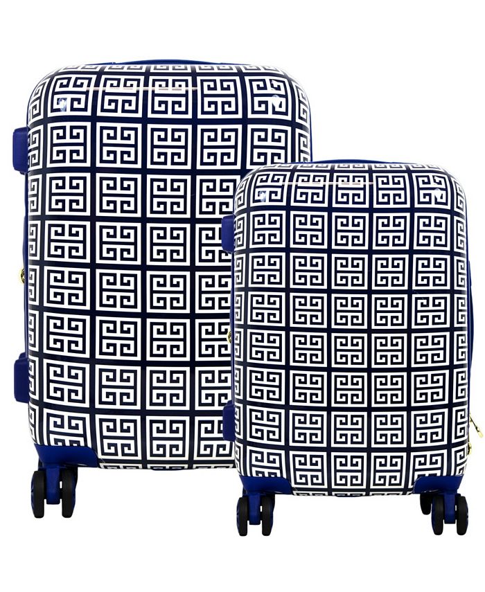 Printed hardside clearance luggage