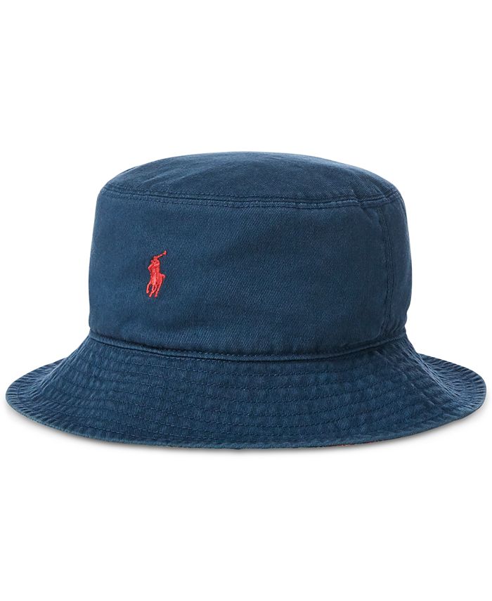 Polo Ralph Lauren Big Boys Reversible Chino Bucket Hat - Macy's