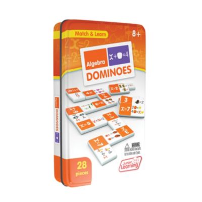 Junior Learning Algebra Dominoes Match and Learn Educational Learning Game