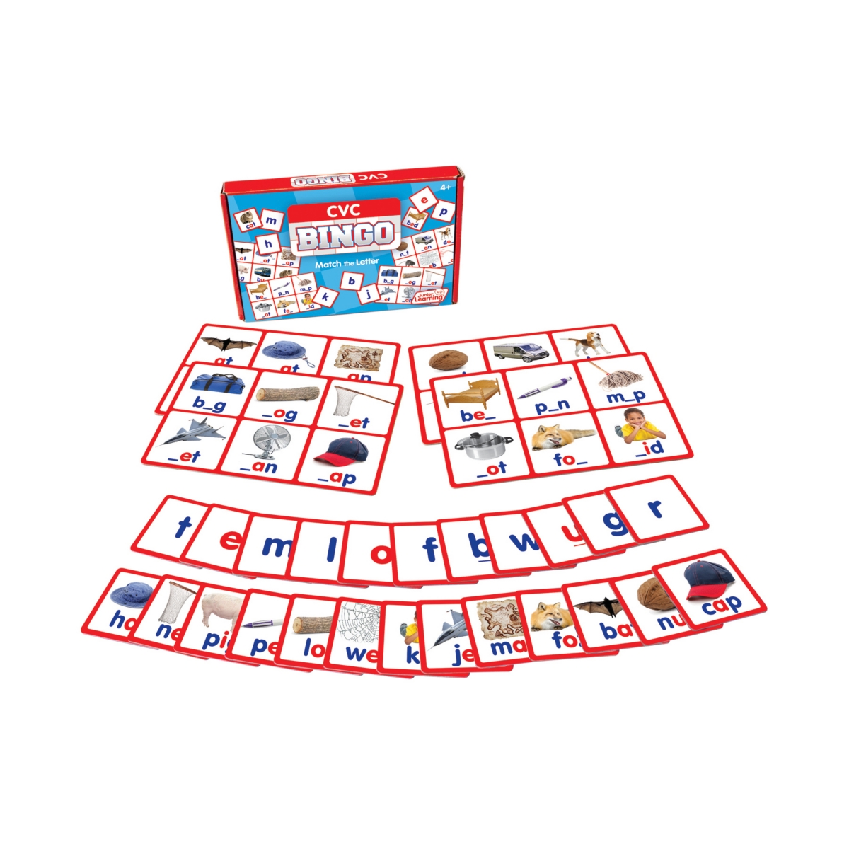 Shop Junior Learning Cvc Bingo Learning Educational Game In Multi