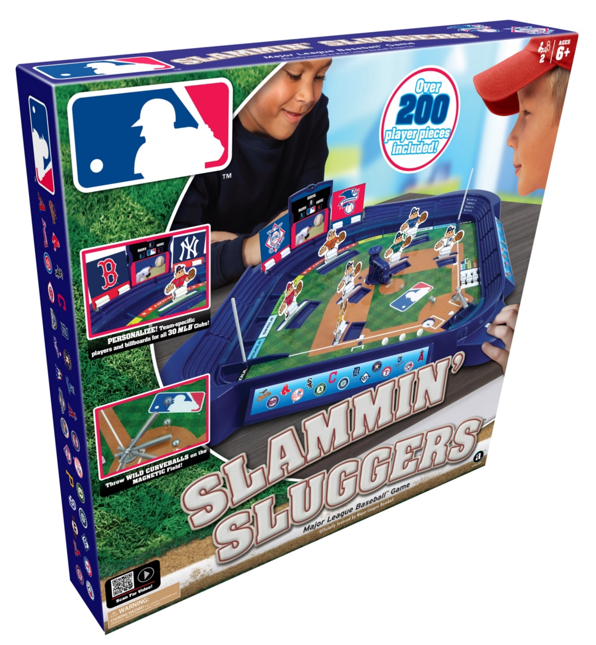 Masterpieces Puzzles Kids' Merchant Ambassador Mlb Slammin Sluggers Baseball Game In Multi