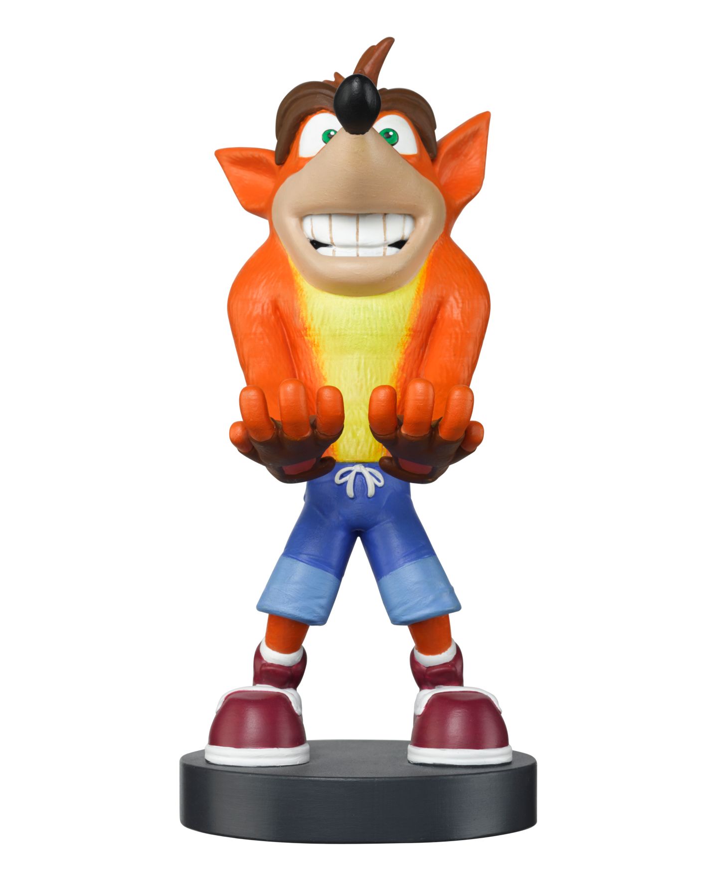 Детские фигурки Exquisite Gaming Cable Guy Controller and Phone Holder Classic Crash Bandicoot 8", цвет: Разноцветный — фото 5