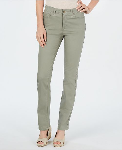 Charter Club Petite Lexington Straight Leg Jeans Created For
