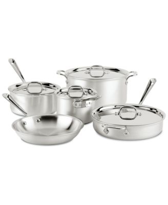 All-Clad Master Chef 9-Pc. Cookware Set, Created for Macy's