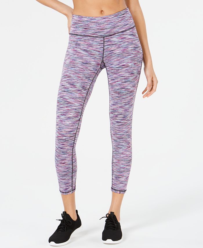 Ideology Space-Dyed Cutout Leggings, Created for Macy's - Macy's