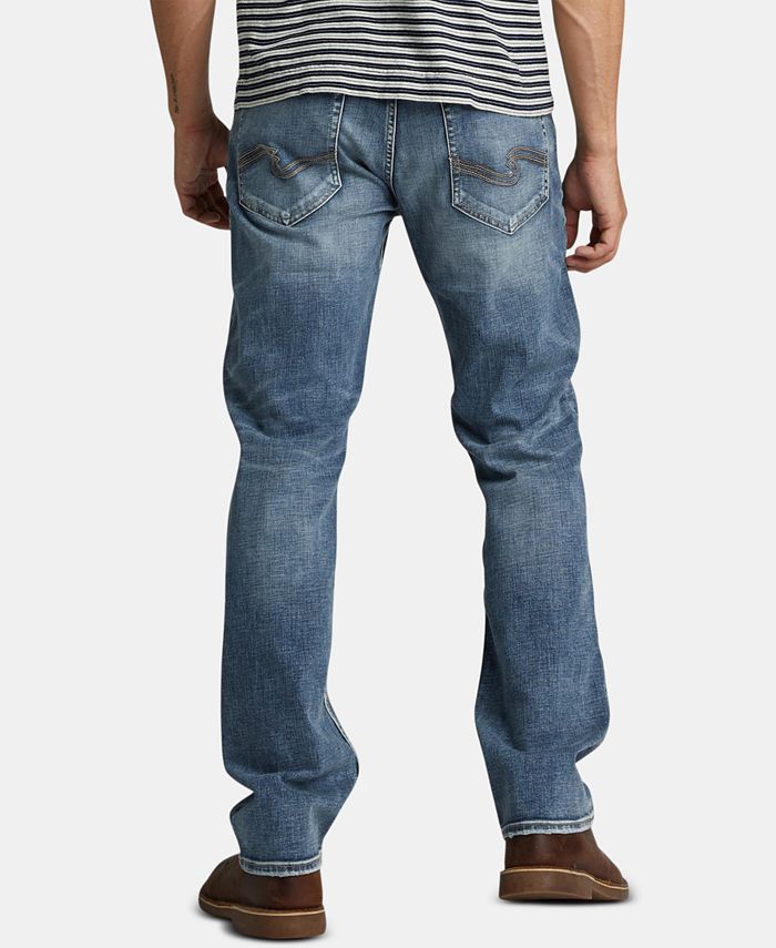 Silver Jeans Co. Men's Grayson Easy Straight Jeans - Macy's