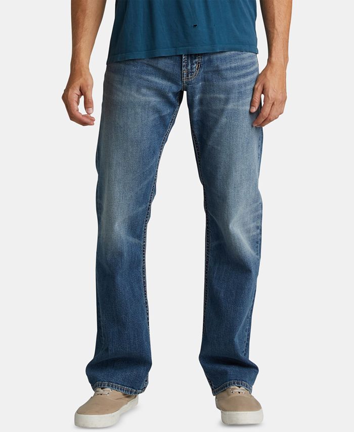 Silver Jeans Co. Zac Straight Leg Jean - Macy's