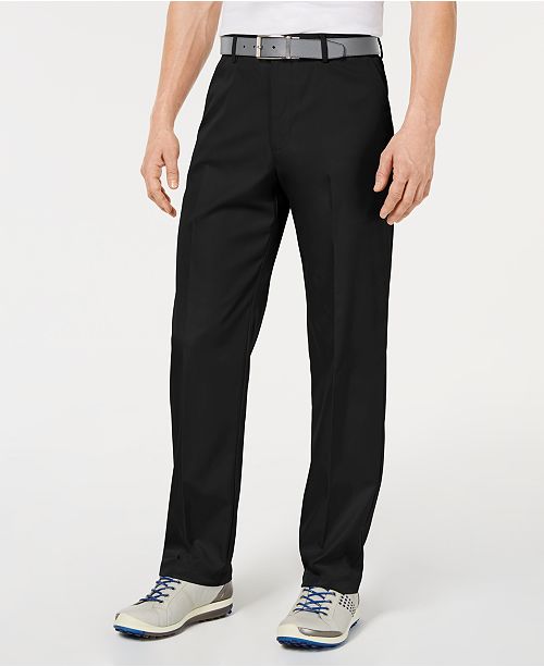 Greg Norman Men's Flat Front Pants, Created for Macy's & Reviews - Men ...