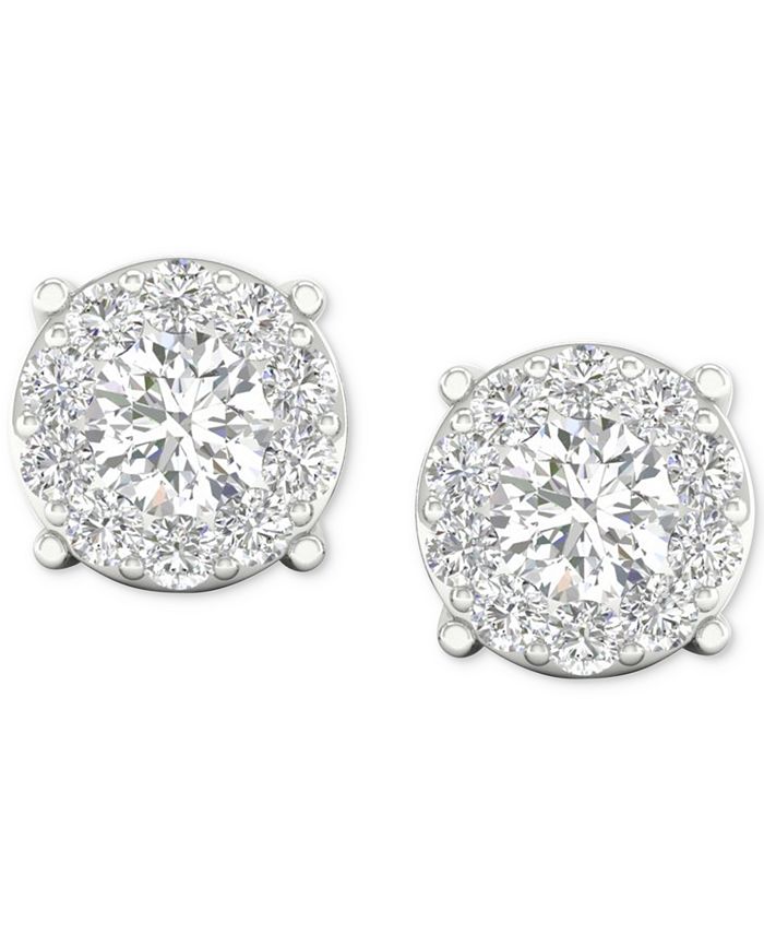 Macys diamond studs clearance