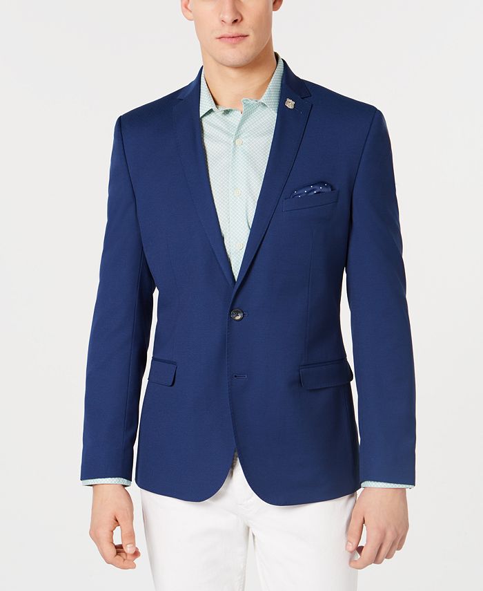 Nick Graham Men s Stretch Slim Fit Textured Sport Coat Macy s
