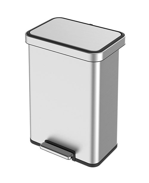 Eko Cozy Big Lid 45l Trash Can Reviews Cleaning Organization Home Macy S