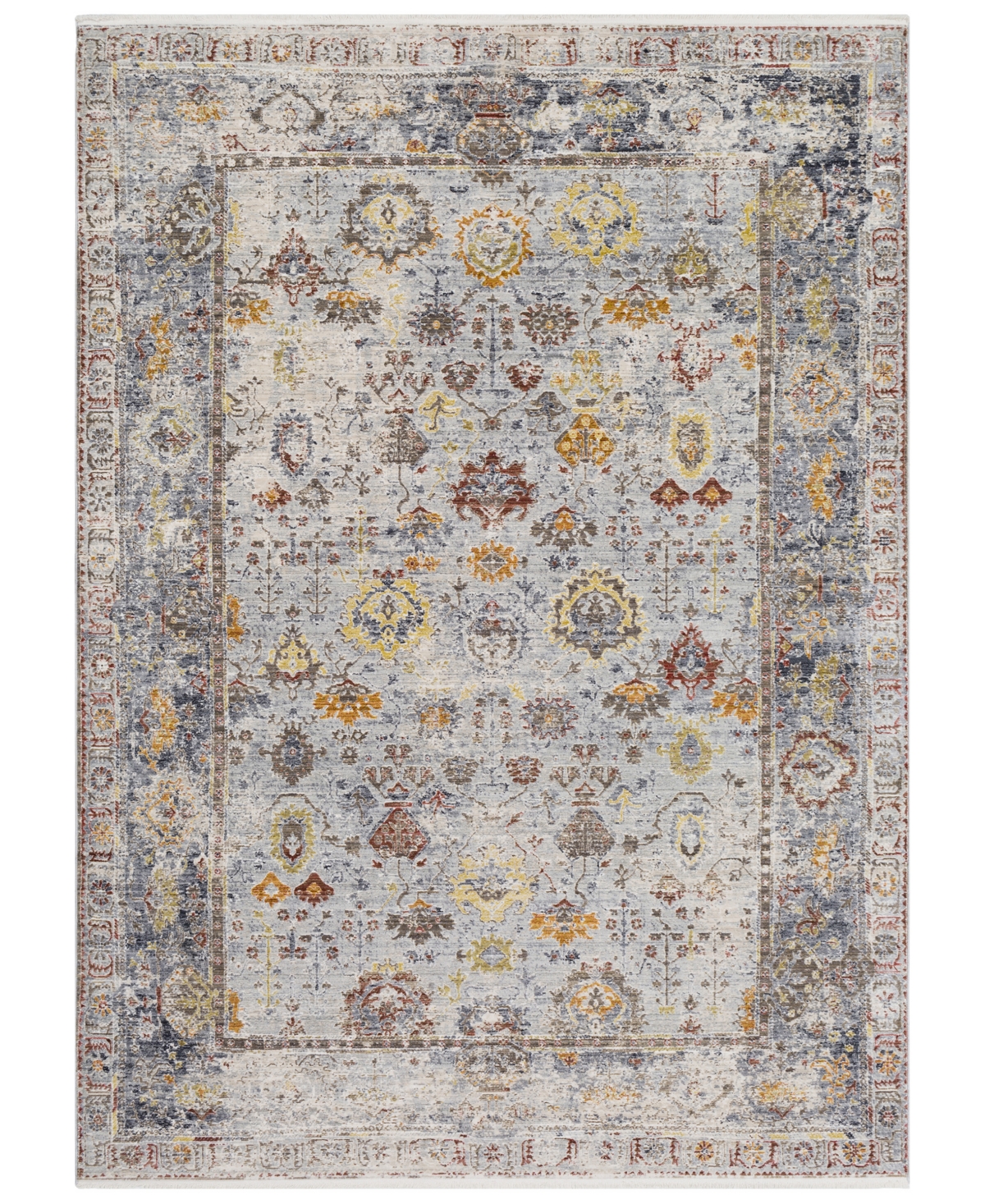 Surya Liverpool Lvp-2300 Charcoal 3'11in x 5'7in Area Rug - Charcoal