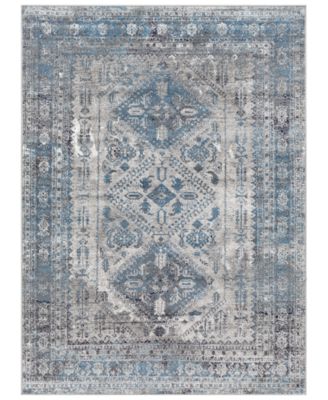 Livabliss - Monte Carlo MNC-2312 Light Gray 6'7" x 9' Area Rug
