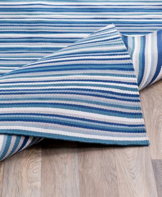 Maritime MTM-1004 Dark Blue 2' x 3' Indoor/Outdoor Area Rug