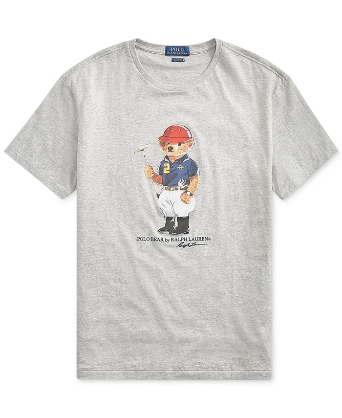 Polo Ralph Lauren Men's Classic Fit Polo Bear Cotton Shirt, Created for ...