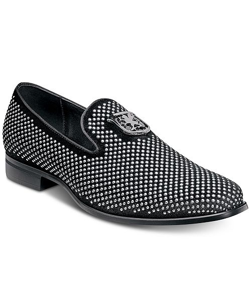 Stacy Adams Swagger Studded Fabric Slip On Shoes Reviews All