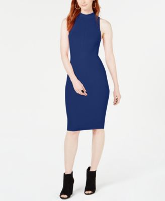Bar III - Zip-Back Sweater Dress