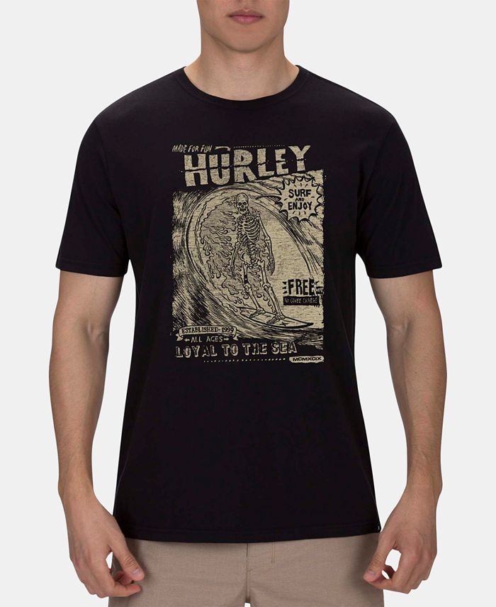 macys hurley mens shirts