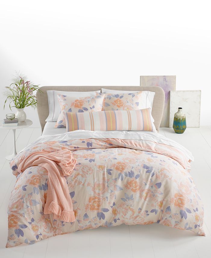 Whim by Martha Stewart CLOSEOUT! Exposed Floral 2Pc. Twin/Twin XL